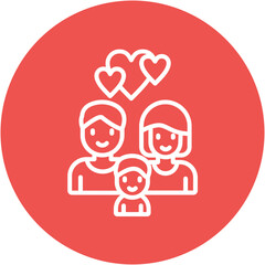 Family Love Icon