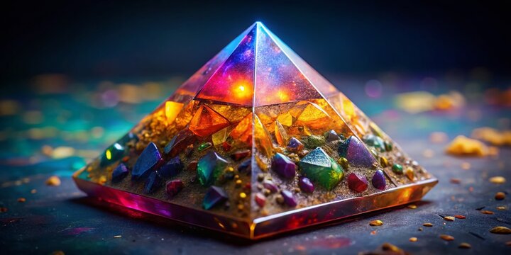 Orgone Pyramid Generator: Handmade Crystal Healing Energy Tool