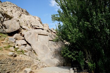 rock in the mountains