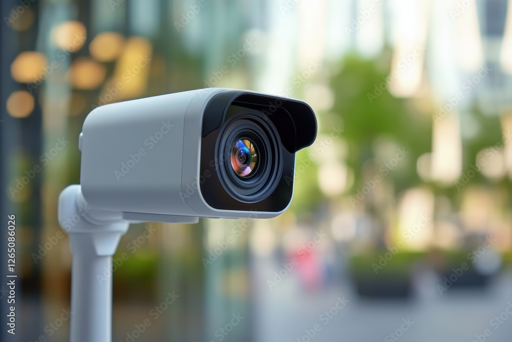 Aufkleber high-resolution video camera with motion detection for enhanced surveillance security