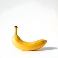 A picture of a banana with a white background