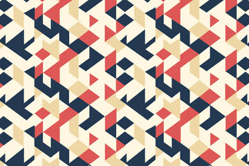 Vintage generative AI artwork featuring a bold retro swirl pattern in warm earthy tones for creative designs