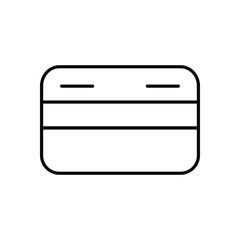 Room Card vector icon stock illustration