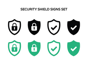 Warning Signs Icons Set with Exclamation Marks Vector Collection