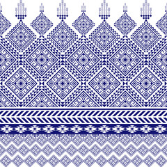Geometric Navajo Ethnic Pattern. Abstract Navajo ethnic pattern for fabric, rugs, tiles, clothing,...