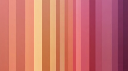 Abstract Vertical Stripes of Warm Color Hues