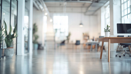 Blurred Office background