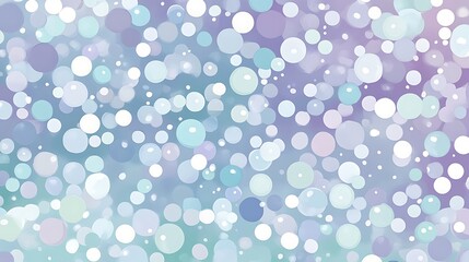 Abstract Pastel Bubbles Soft Background Design
