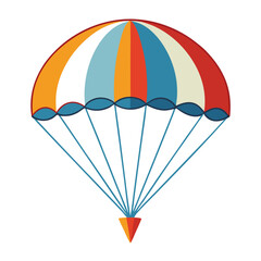 Obraz premium parachute vector