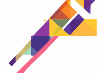 Vibrant Geometric Abstract Background Design