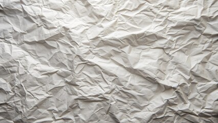 Obraz premium wrinkled white paper background