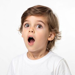 surprised kid photo