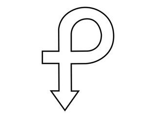 Obraz premium Arrow Directions Symbol Icons