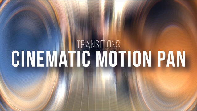 Cinematic Motion Pan Transitions | Drag and Drop Style