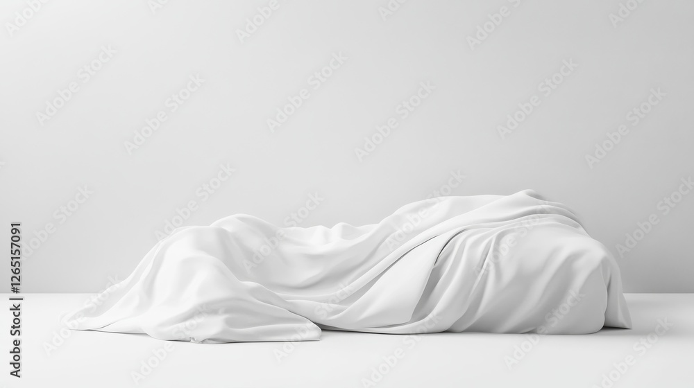 Poster a minimal white background with a soft gradient fading gently from top to bottom, ideal for elegant 