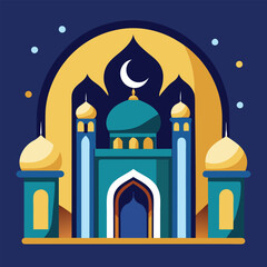 ramadan poster vector