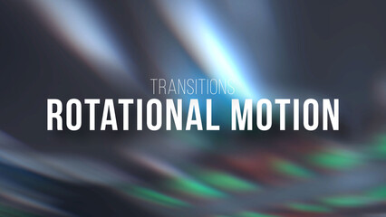 Rotational Motion Transitions | Drag and Drop Style