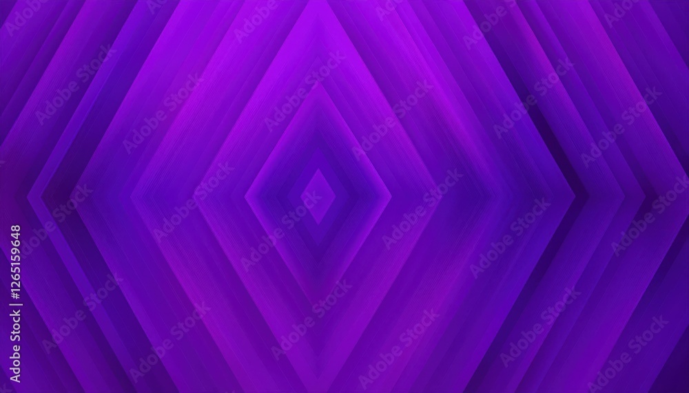 Poster geometric purple gradient background with layered diamond pattern for tech visual, presentation