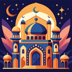 ramadan poster vector