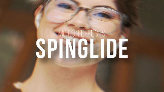 Spin Glide Motion Effects | Drag and Drop Style