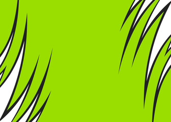 Abstract background with reflective curved spike line pattern and with some copy space area