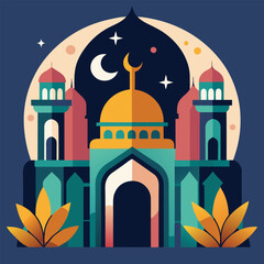 ramadan poster vector