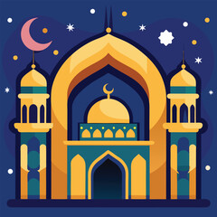 ramadan poster vector