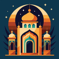 ramadan poster vector