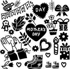 mother's day doodles 
