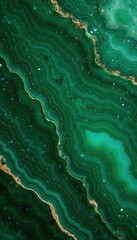 Obraz premium Polished verde onyx stone with natural imperfections and cracks, polished, natural