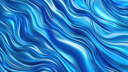 Digital technology blue and cyan flowing lines poster web page PPT background