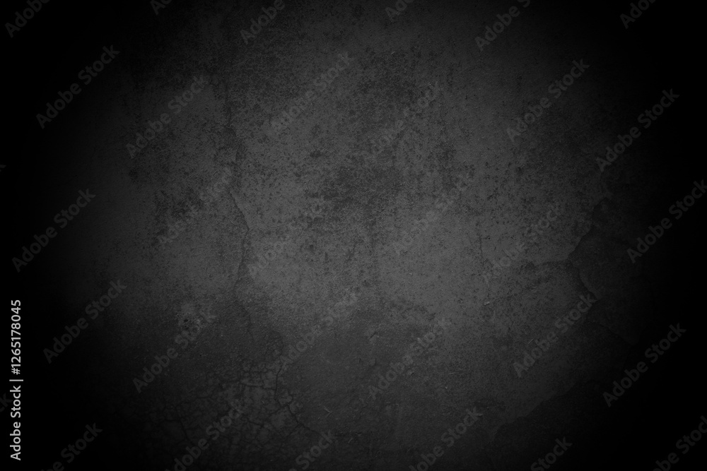 Aufkleber old wall texture cement dark black gray background abstract grey color design are light with white g