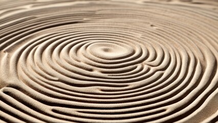  patterns of tranquility emerge from the swirling sand