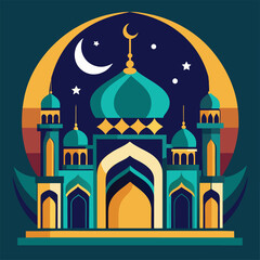 ramadan poster vector