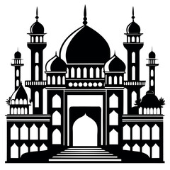 Ramadan & Eid Mubarak vector illustration 