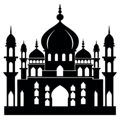 Ramadan & Eid Mubarak Greeting Cards vector illustration 