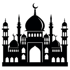 Ramadan & Eid Mubarak Greeting Cards vector illustration 