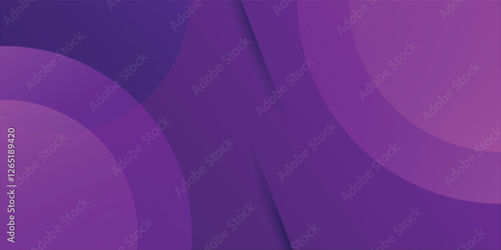 Sticker abstract purple color background. dynamic style banner design from fruit concept. template for the d