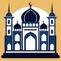 Ramadan & Eid Mubarak vector illustration 