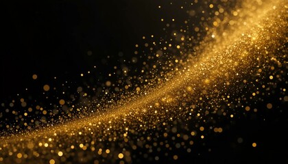 Dark and Enchanting Royal Gold Sparkle Texture