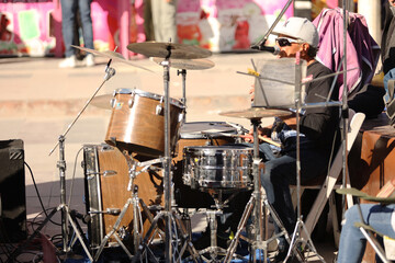 drummer at concert