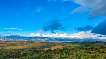 Argentina's Bainai National Park - Park and glacier landscape