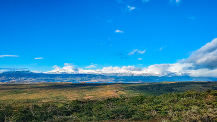 Argentina's Bainai National Park - Park and glacier landscape