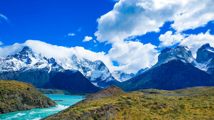 Argentina's Bainai National Park - Park and glacier landscape