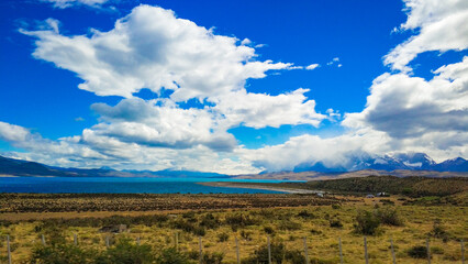 Fototapeta premium Argentina's Bainai National Park - Park and glacier landscape