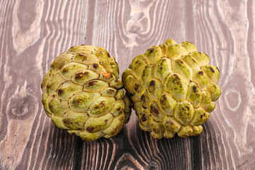 Ripe sweet juicy anona fruit