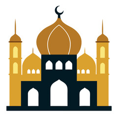 Ramadan & Eid Mubarak vector