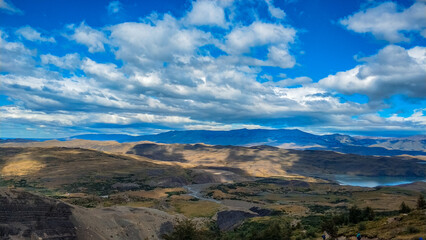 Argentina's Bainai National Park - Park and glacier landscape