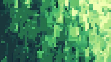 Fototapeta premium Vector illustration of a modern light green camouflage pattern with pixels creating a dynamic and abstract digital texture for background design, military or modern fashion concept