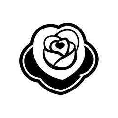 vector illustration of an rose